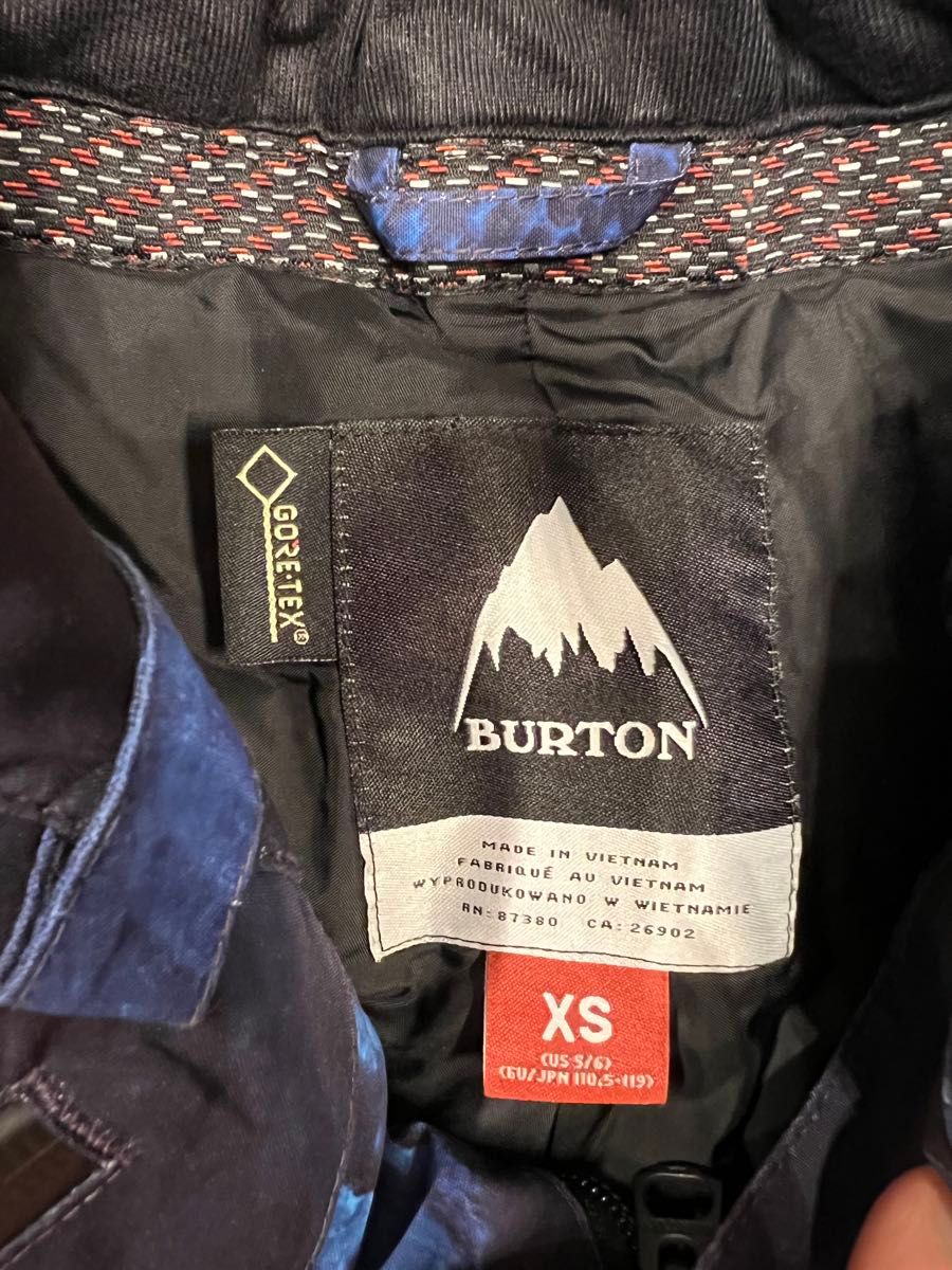 BURTON キッズ　GORE-TEX XS 120cmスキースノーボードズボン 