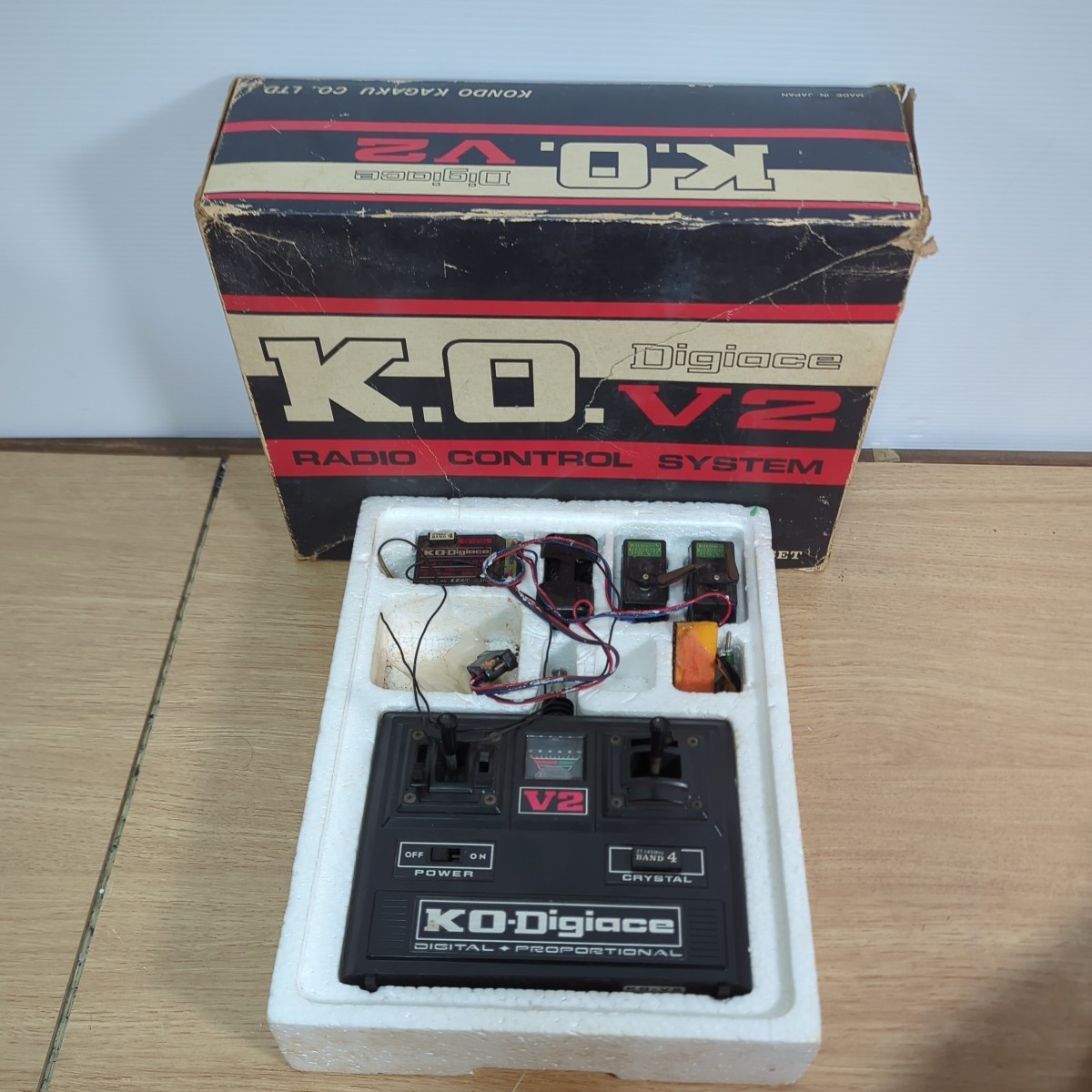 ★K.O. Digiace V2 リモコン ラジコン ラジオコントロールシステム 中古品 現状品_画像1