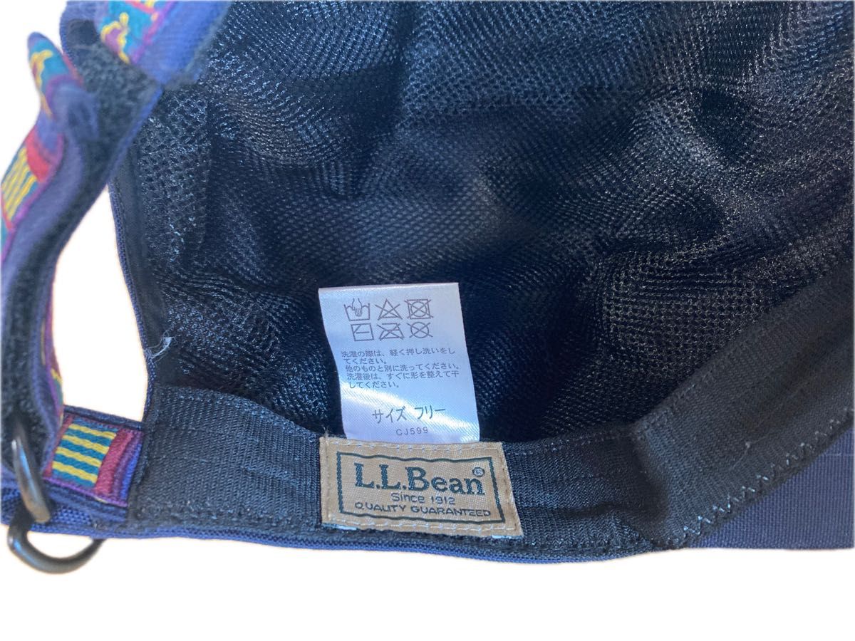 L.L.Beanのキャップになります。ほとんど着用機会がなく、破損や紫外線焼けなどほぼ無いです。フリーサイズですが、小さめです。