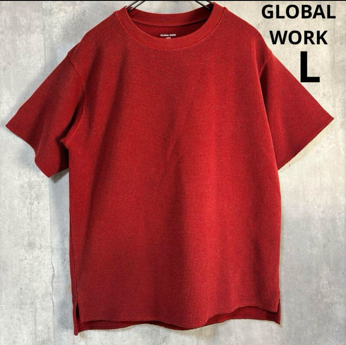 グローバルワーク　GLOBAL WORK 半袖　Tシャツ　L ポリエステル_画像1