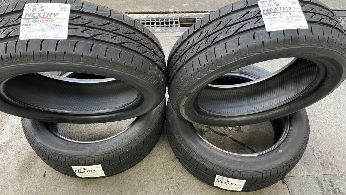 BRIDGESTONE Nextry 175/55R15 新品4本 2022年製 ルーミー タンク ミラージュ等_画像5