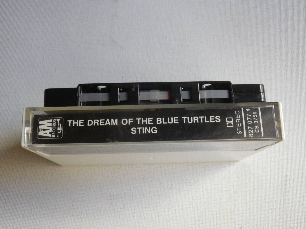 ◆カセット◆スティング　STING / THE DREAM OF THE BLUE TURTLES 　輸入版　中古カセットテープ多数出品中！_画像3