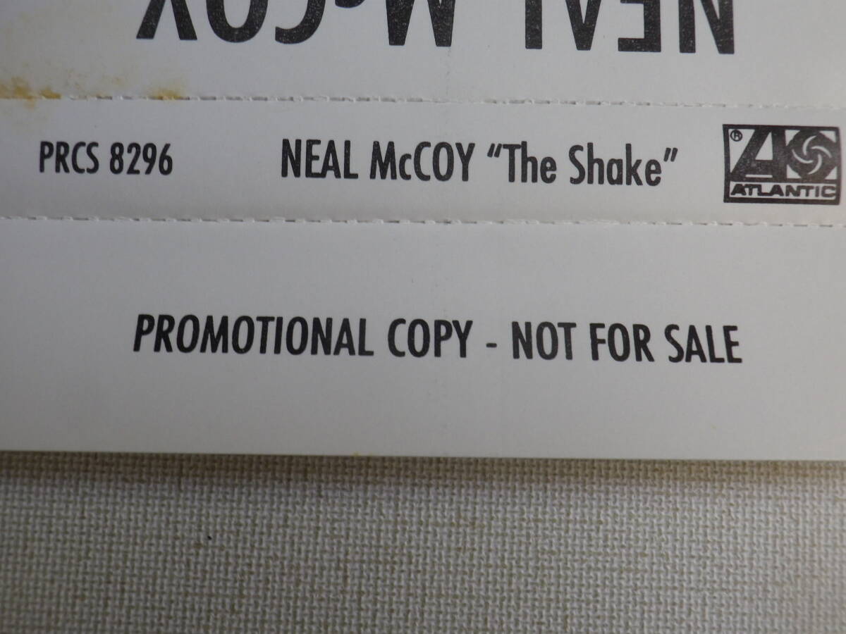◆カセット◆非売品プロモ ニールマッコイ NEAL McCOY / The Shake   中古カセットテープ多数出品中！の画像7