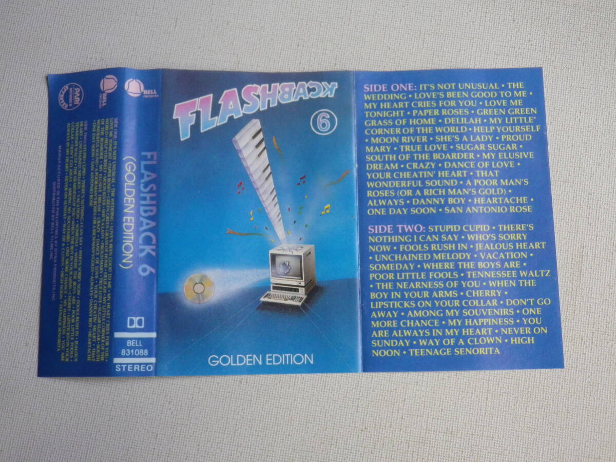 ◆カセット◆FLASHBACK 6 GOLDEN EDITION 輸入版  中古カセットテープ多数出品中！の画像6
