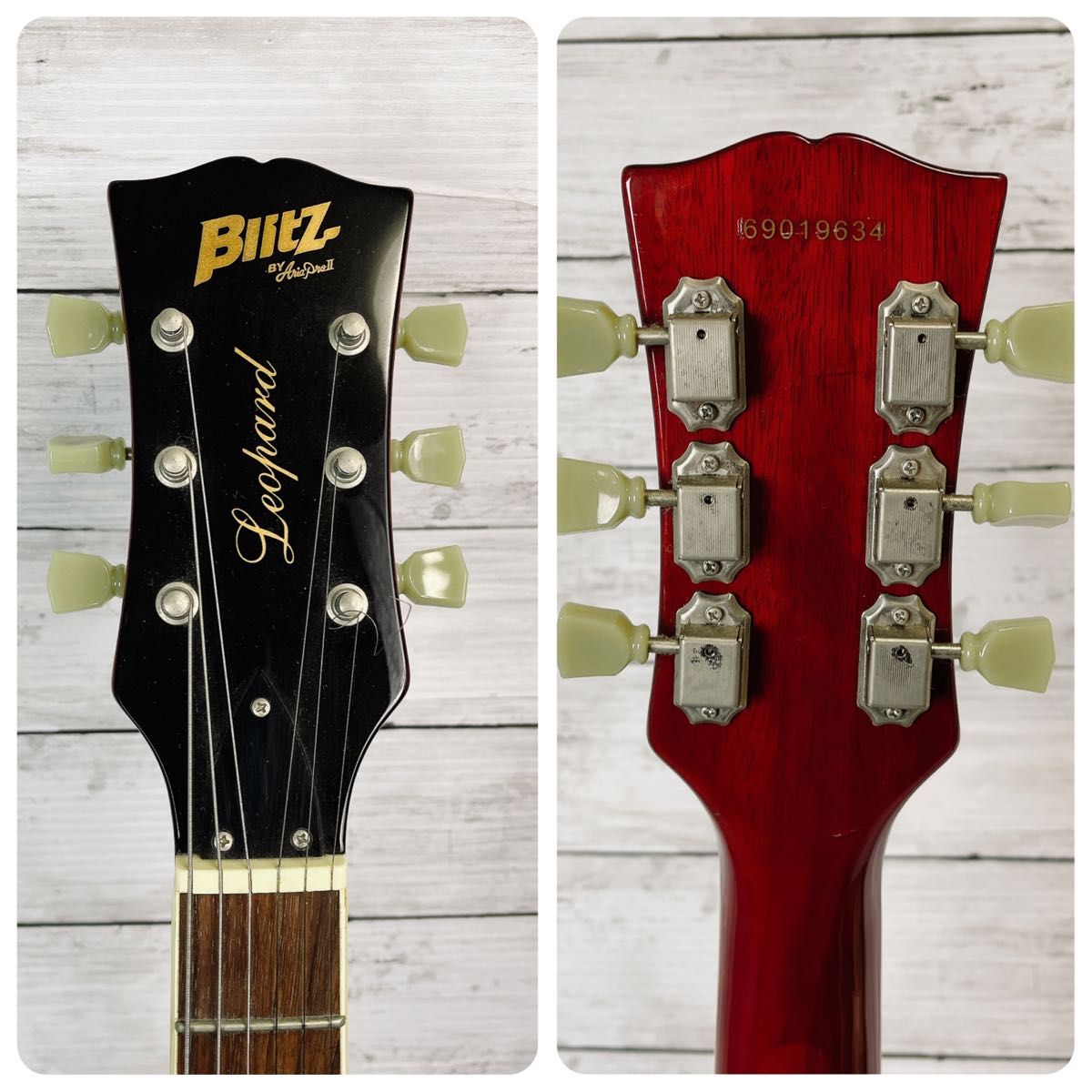 BLITZ by aria proⅡ leopard / ブリッツ レスポール レオパード BLITZ by aria proⅡ leopard / ブリッツ レスポール レオパード