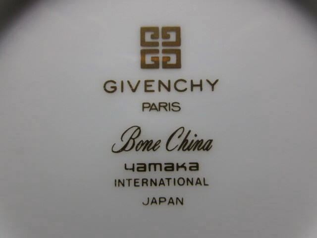 GIVENCHY (PARIS) yamaka・BC・カップ＆ソーサー・ペア_画像7