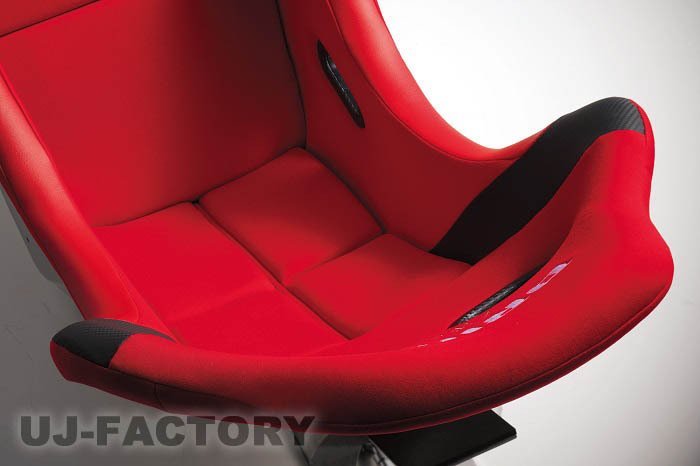 [ free shipping! anti-bacterial specification *BRIDE/ bride ]* ZETA Ⅳ full backet ( full bucket seat )* red /FRP* silver shell [HA1BSF]