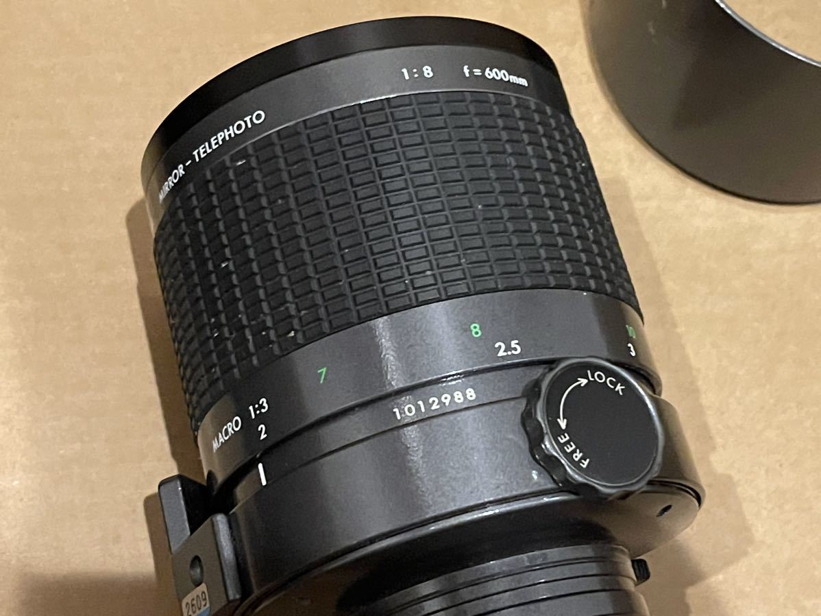 1円スタート SIGMA シグマ MIRROR-TELEPHOTO 600mm F8 MULTI-COATED ミノルタ用 カメラレンズ _画像5