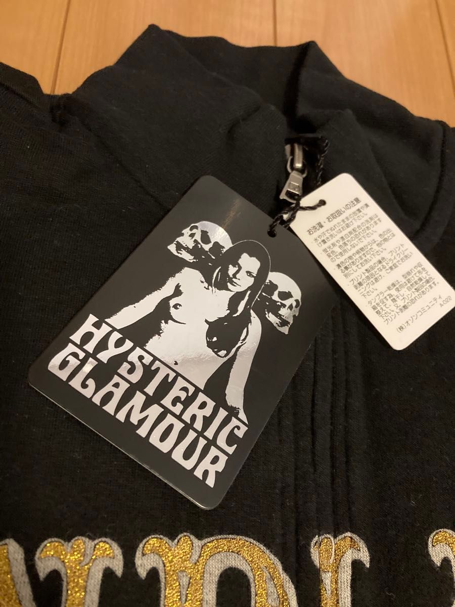 HYSTERIC GLAMOUR ヒステリックグラマー ロゴスウェット 新品未 HYSTERIC GLAMOUR ヒステリックグラマー ロゴスウェット 新品未