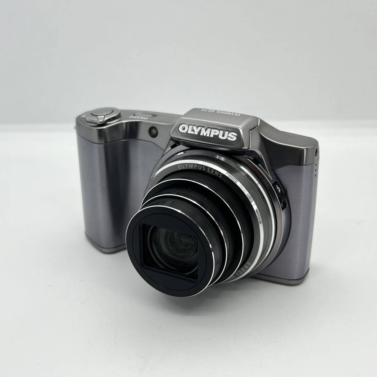 OLYMPUS オリンパス SZ-14 1:3.0-6.9 4.5-108.0mm コンパクトデジタルカメラ シルバー 通電確認済 現状品_画像1