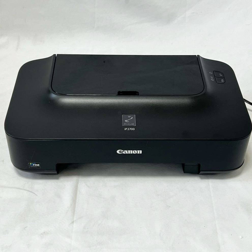Canon PIXUS キャノン インクジェットプリンター IP2700 取扱説明書付 通電確認済 現状品の画像6