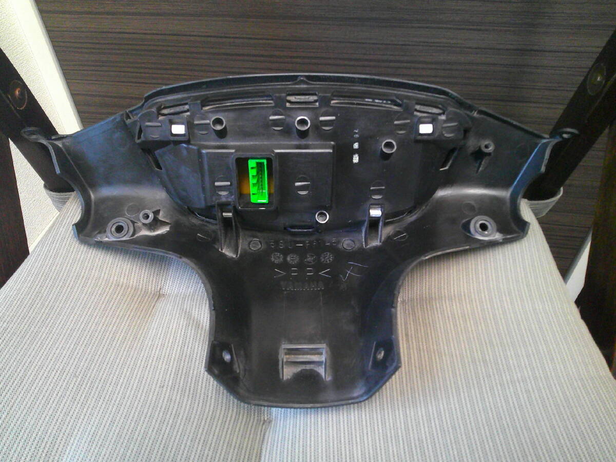 東京発！ヤマハJOGジョグSA16Jスピードメーター表示正常確認済OK品メーター及びメーターカバー セットの画像5