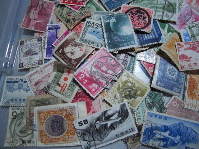 日本記念特殊切手使用済み（戦前～ビードロ位）３００枚以上大量まとめて＊説明欄参照_画像3