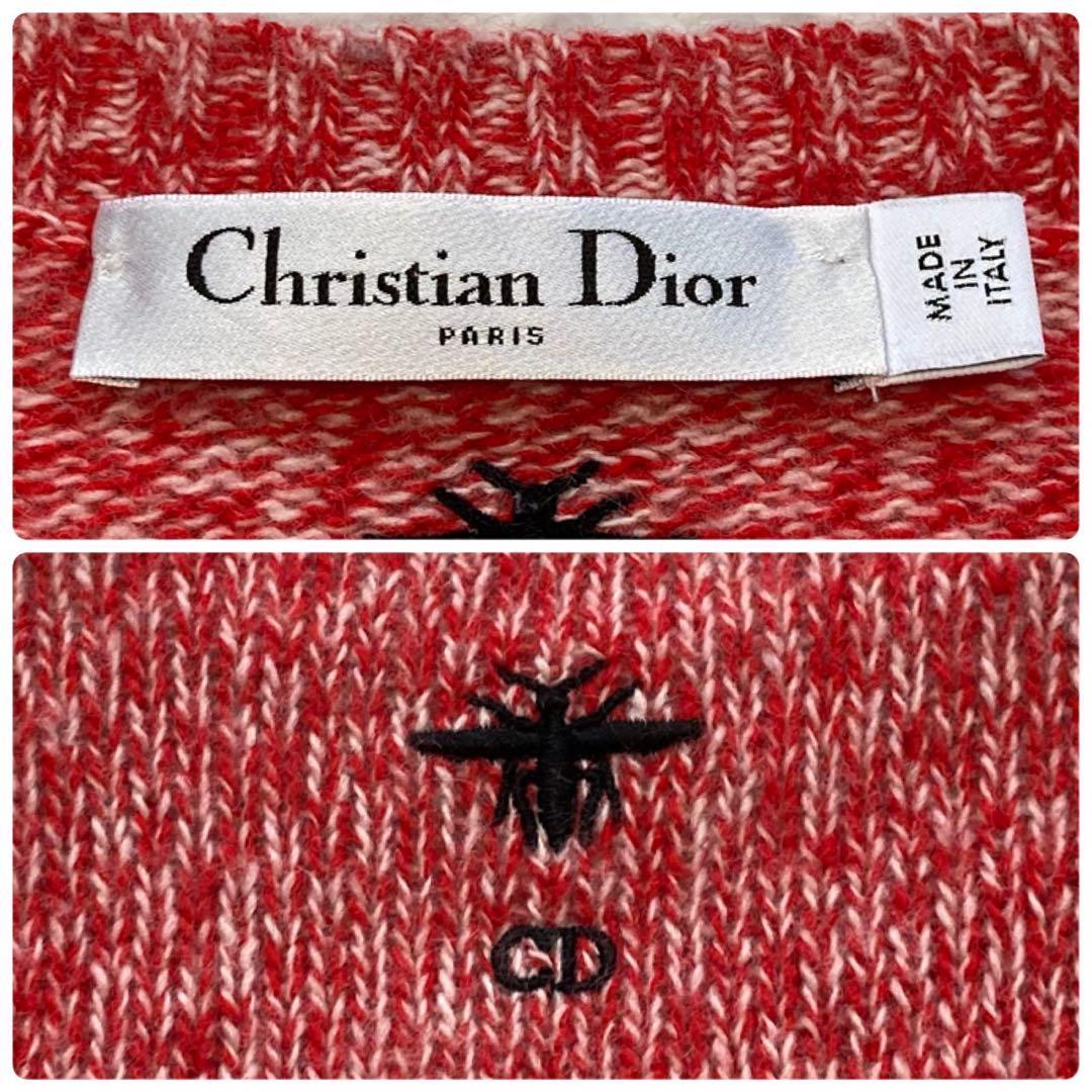 [ ultimate beautiful goods ] Christian Dior heart motif DIORAMOUR sweater D-Royaume d\'Amour wool cashmere knitted 