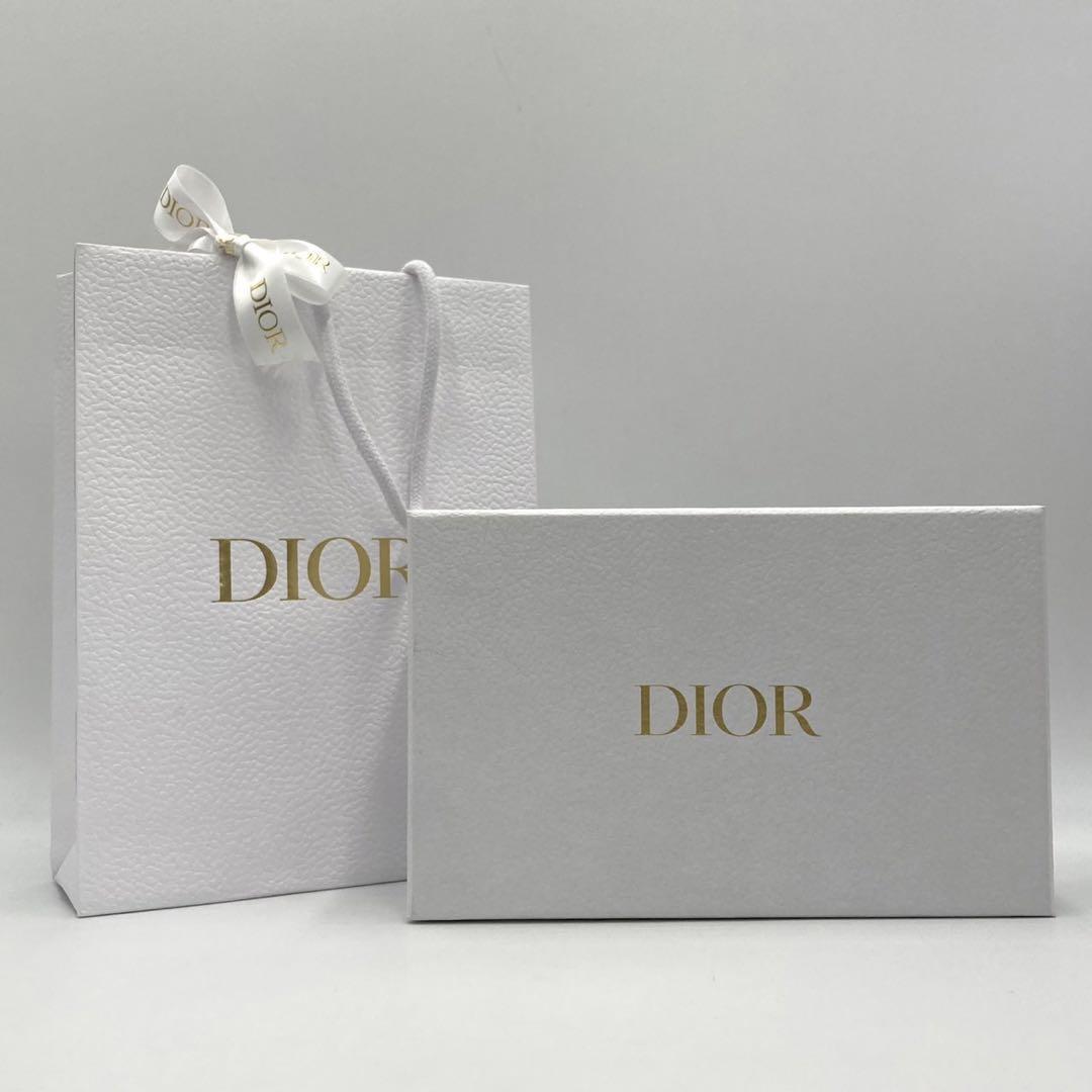 ［美品］Christian Dior クリスチャンディオール　カロ ポーチ　チェーンウォレット カナージュ ピンク　ゴールド カーフスキン_画像10