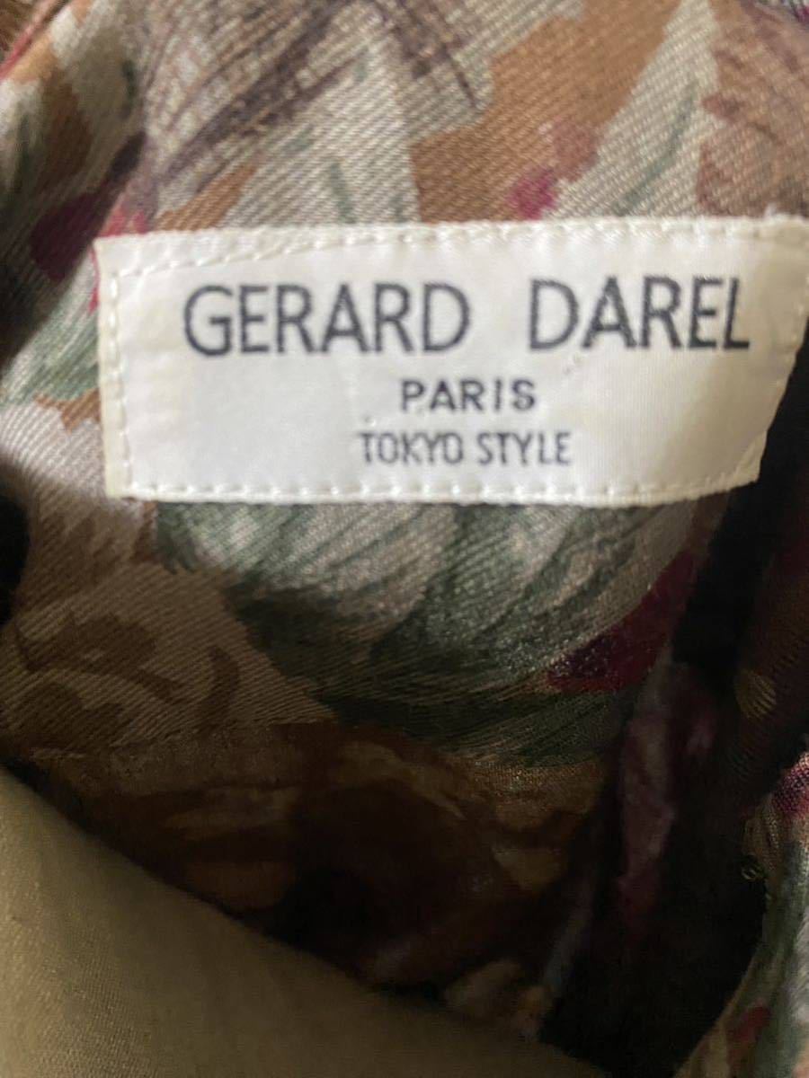 ジェラールダレル　ジェラードダレル　Gerard Darel paris ヴィンテージ セットアップ　花柄　東京スタイル　昭和レトロ　L_画像3