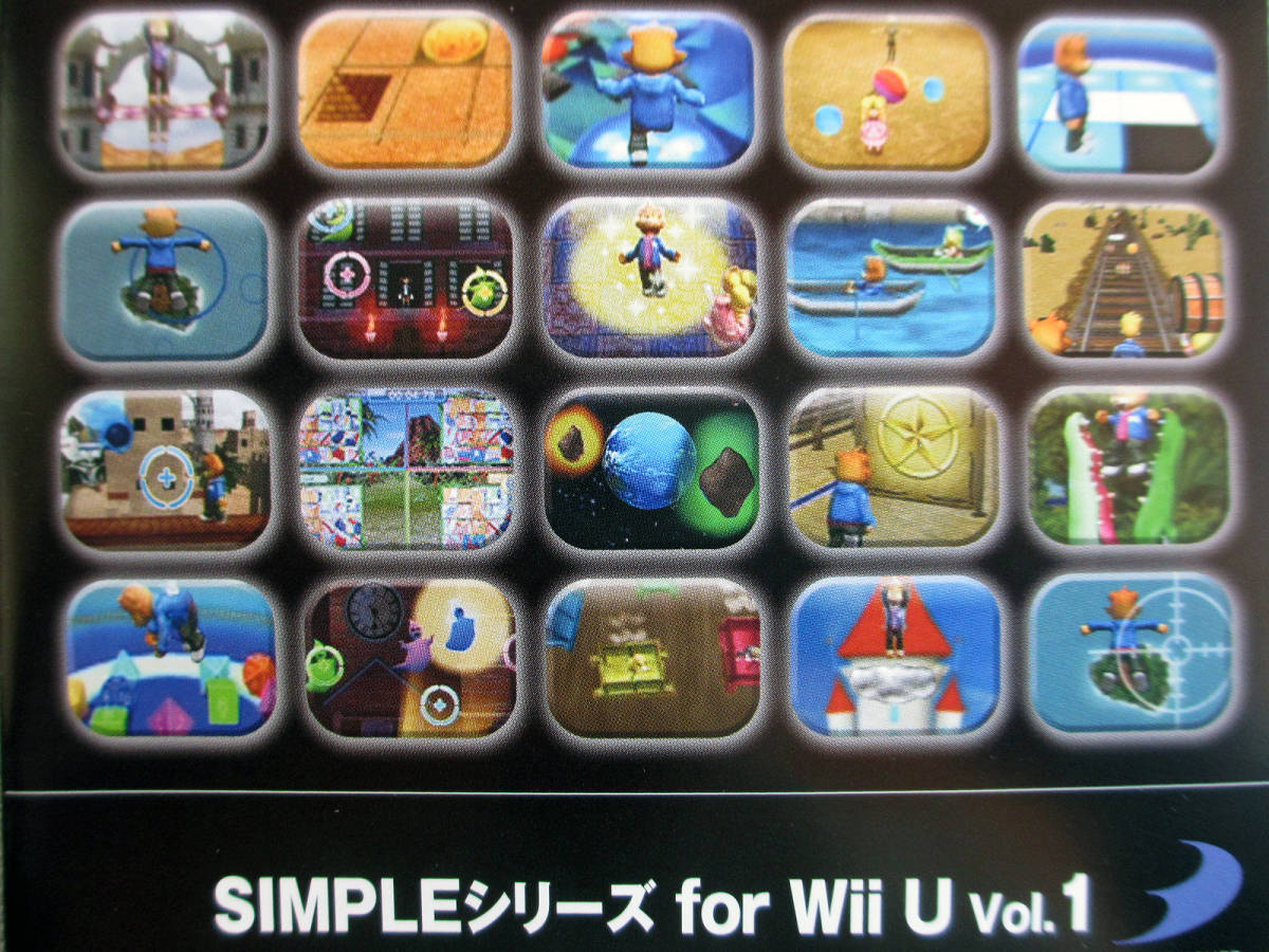 ★★ 任天堂 Nintendo WiiU THE ファミリーパーティー SIMPLEシリーズ for Wii U vol.1 35個のパーティーゲーム 美品 ソフト 中古 ☆★_画像4