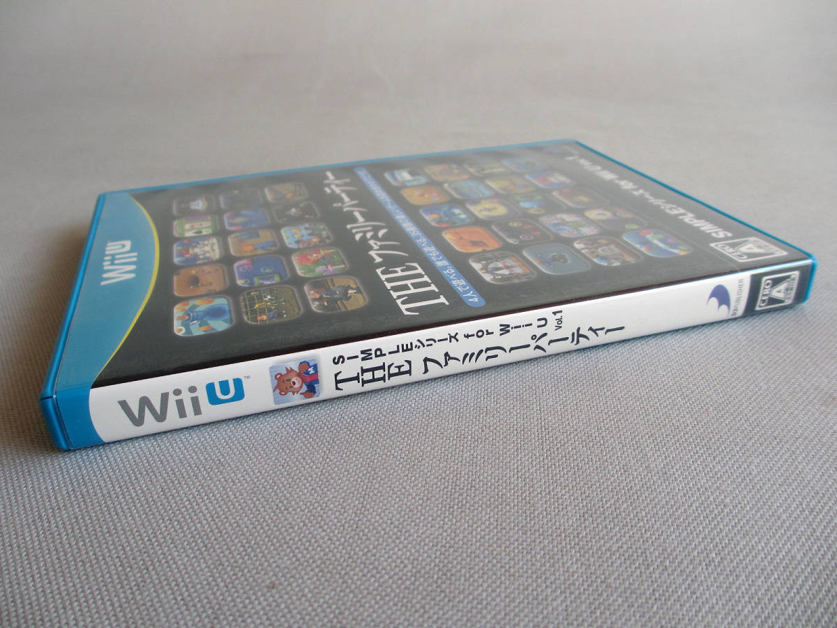 ★★ 任天堂 Nintendo WiiU THE ファミリーパーティー SIMPLEシリーズ for Wii U vol.1 35個のパーティーゲーム 美品 ソフト 中古 ☆★_画像7
