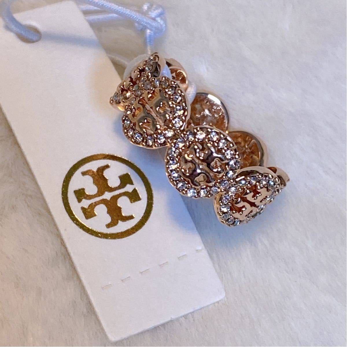 新品未使用　TB037-11 US6 Tory Burch トリーバーチ　ロゴ　 リング　指輪　日本サイズ12号_画像2