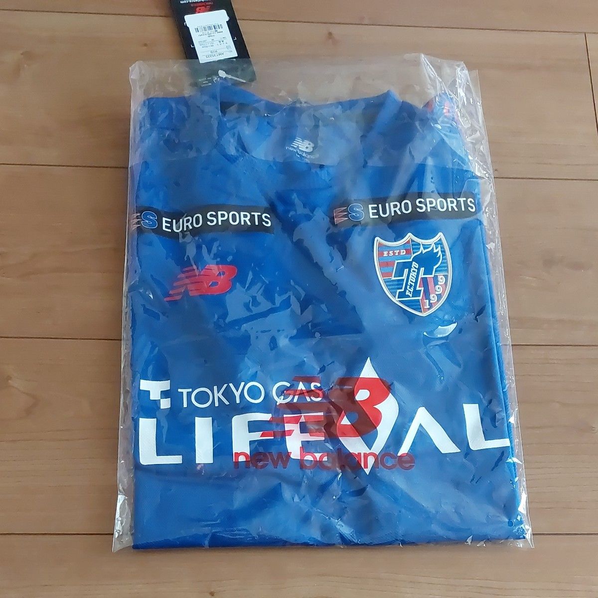 【新品】FC東京 プラクティスシャツ ショートスリーブ  ロイヤルブルー Mサイズ