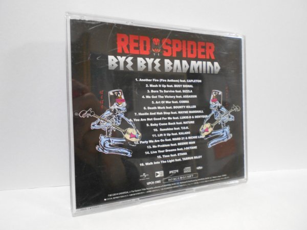 RED SPIDER BYE BYE BADMIND CDの画像2