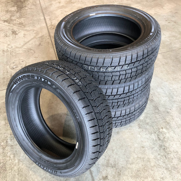 保管袋付 (AT002.7) 送料別[4本セット] DUNLOP WINTERMAXX WM02　185/60R15 84S 2021年製造 室内保管 スタッドレス 185/60/15._画像1