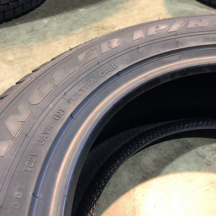 保管袋付 4本総額 39,000円~ (BB001.7) 送料別[4本セット] GOODYEAR WRANGLER IP/N　225/65R17 102T 2021年製造 スタッドレス 225/65/17_画像4