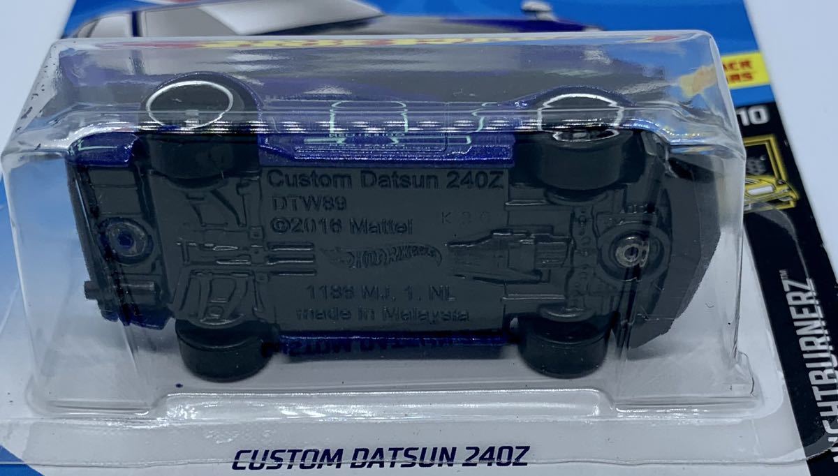 ホットウィール Hot Wheels NISSAN CUSTOM DATSUN 240Z ブルー ニッサン フェアレディZ_画像6