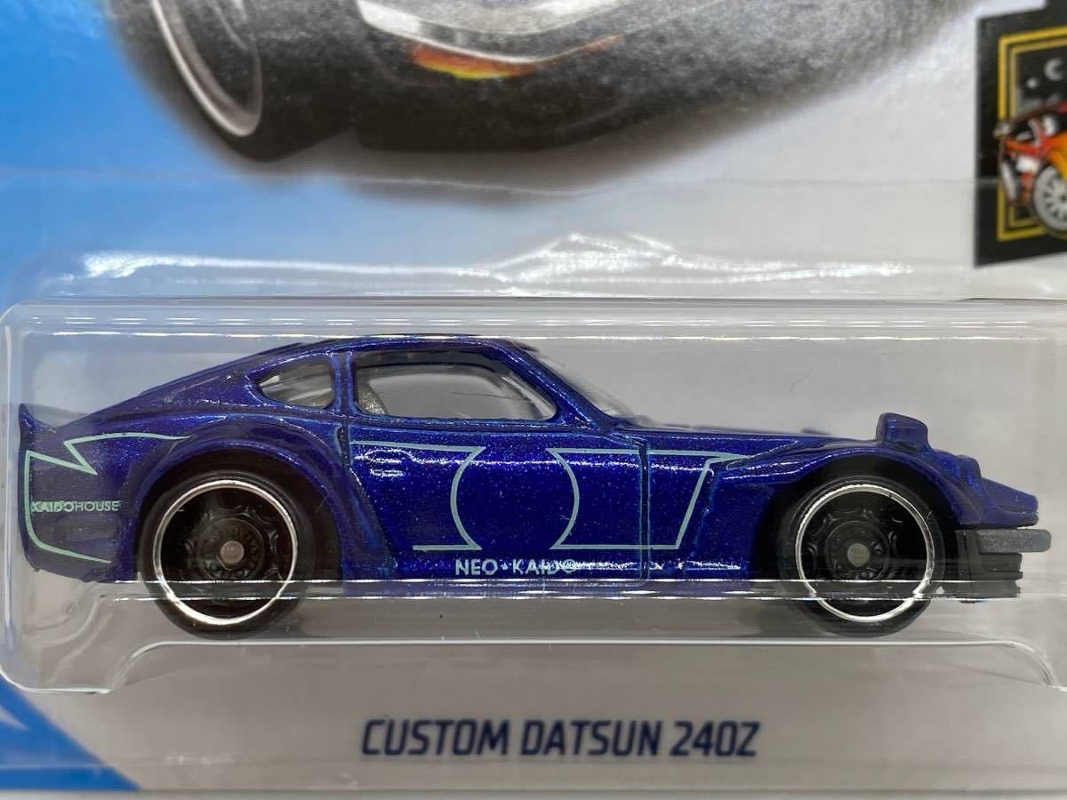 ホットウィール Hot Wheels NISSAN CUSTOM DATSUN 240Z ブルー ニッサン フェアレディZ_画像1