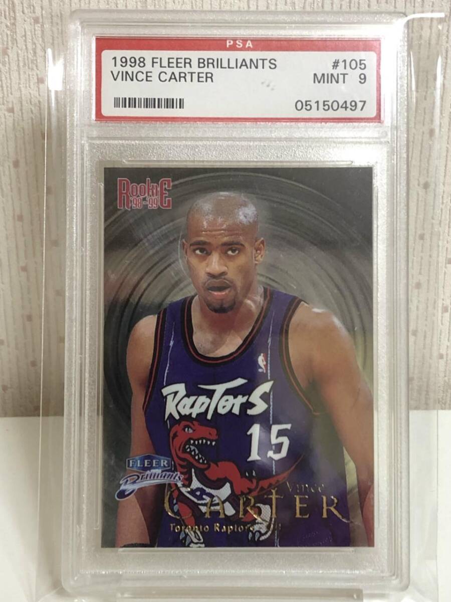 Vince Carter ☆ PSA9 Rookie Card 4種セット_画像6