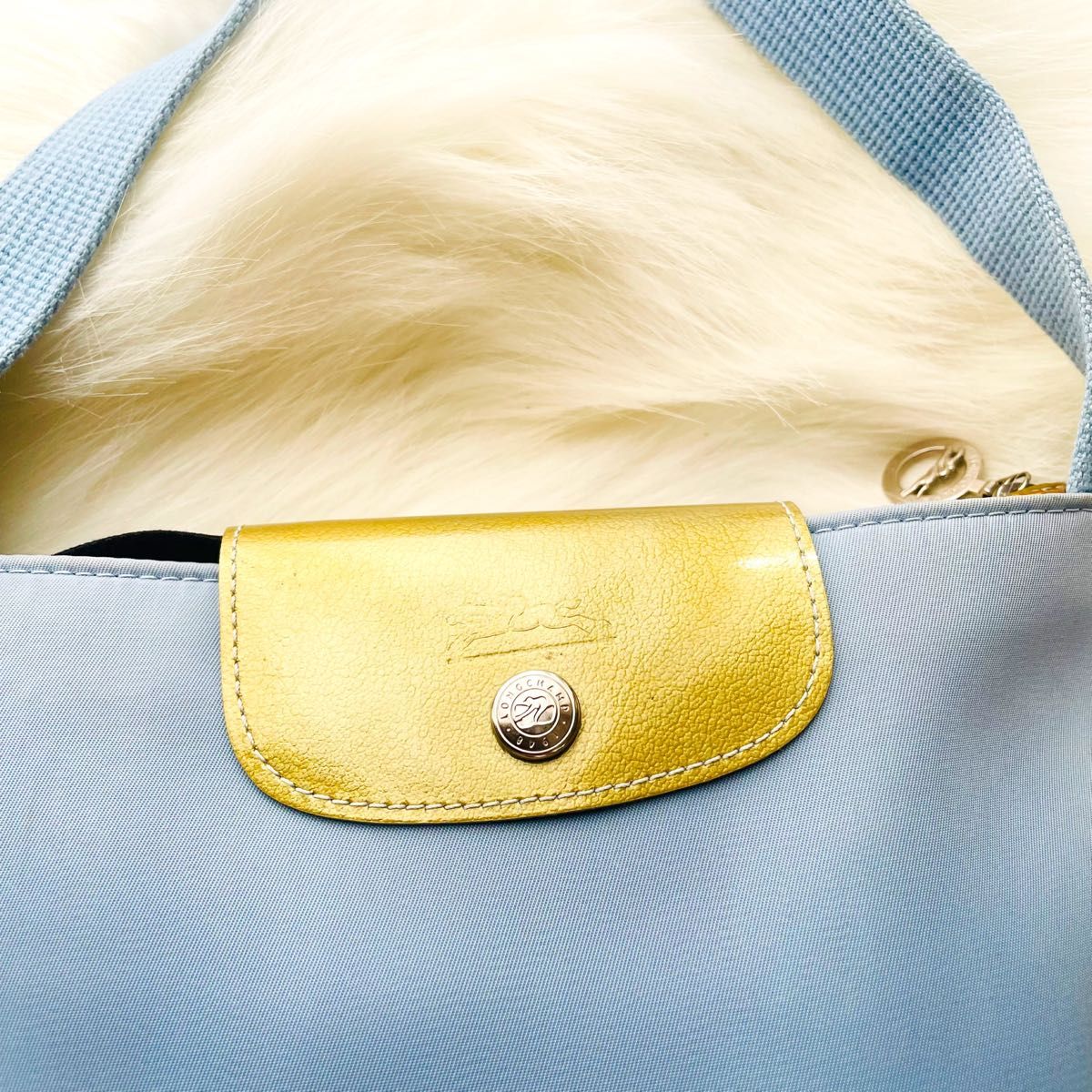 訳あり LONGCHAMP ロンシャントートバッグ