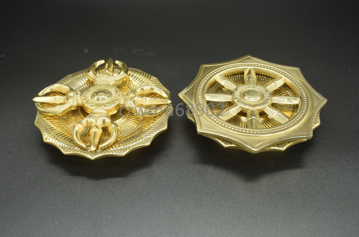 ..& wheel .5 point set * brass made 4 size 120.