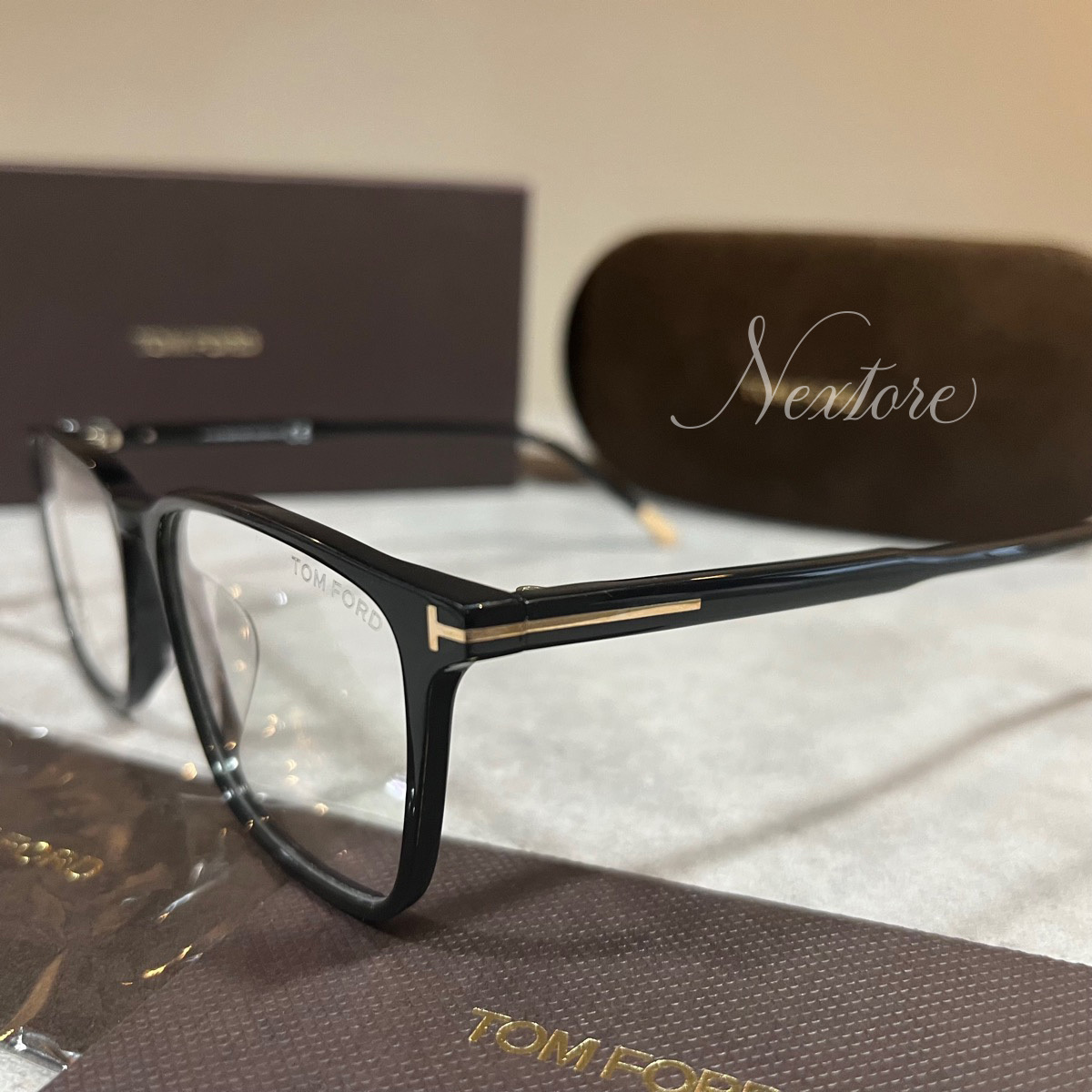 正規品 新品 トムフォード TF5607FB 001 メガネ サングラス 眼鏡 アイウェア TOMFORD_画像2