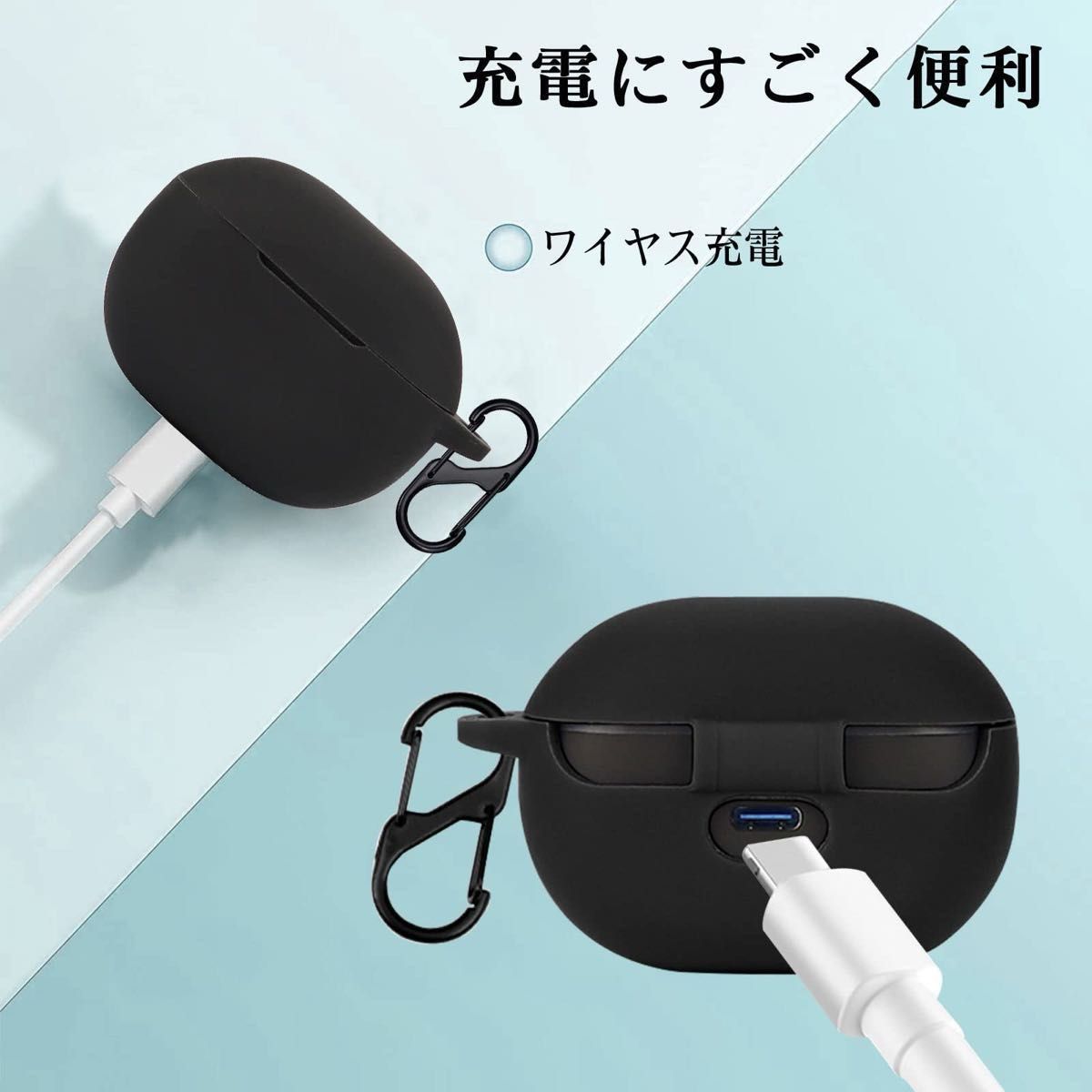 SOUNDPEATS Mini ケース保護カバーケース シリコン製 軽量