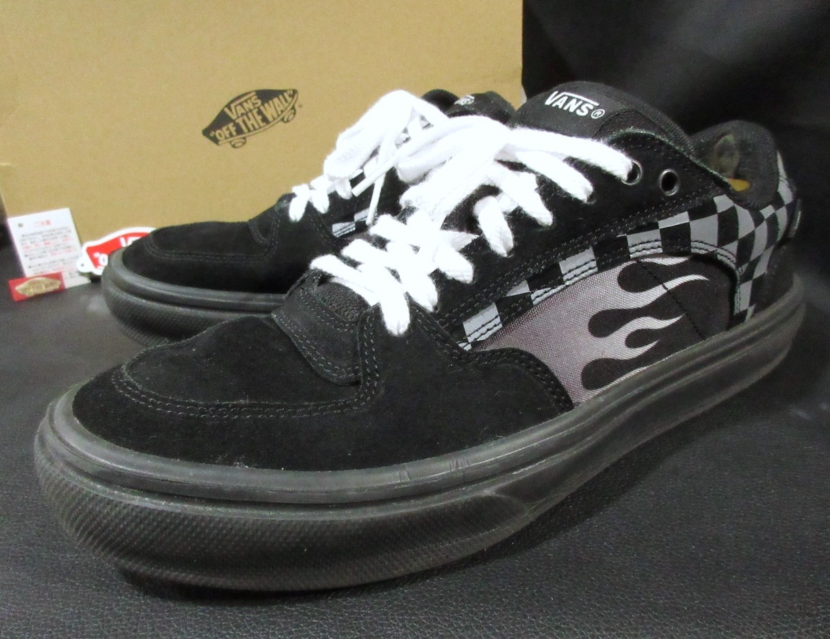 バンズ VANS VERTEX バーテックス BLACK/FIRE ファイヤー バンズ VANS VERTEX バーテックス BLACK/FIRE ファイヤー