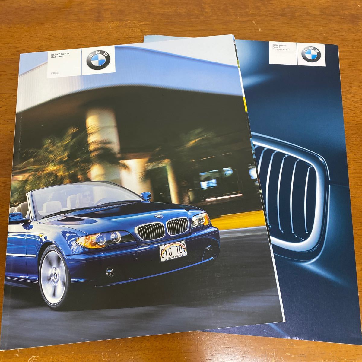 BMW 3 series cabriolet (BMW 330Ci cabriolet ) catalog * price & equipment list set (2003)