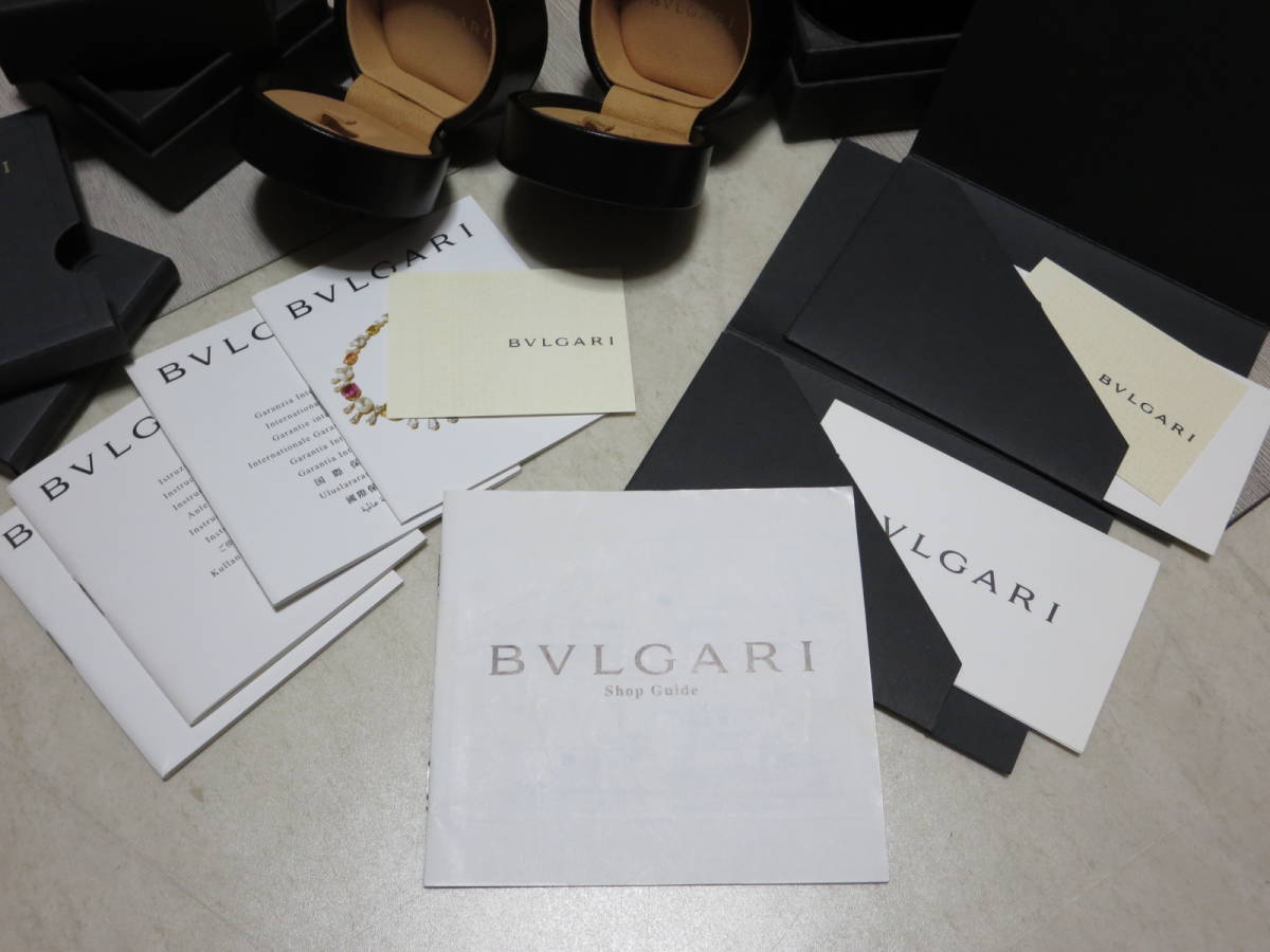 ブルガリ■BVLGARI 本物■ 内箱.外箱・ボックス.ケース　傷や汚れ有りです　A3_画像4