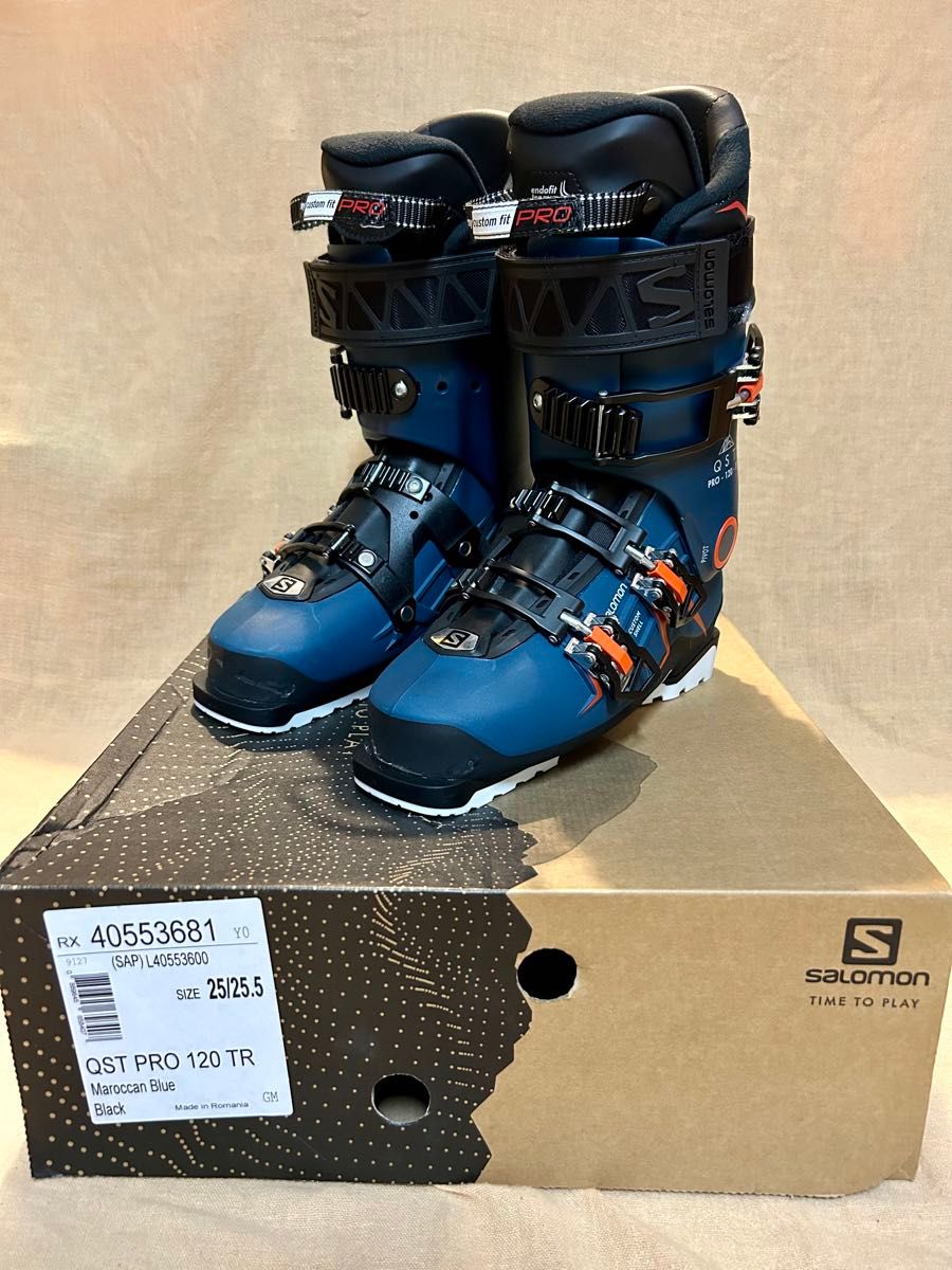 サロモン　QST PRO 120TR/salomon スキーブーツ　バックカントリー　ツアーブーツ　テックビンディング