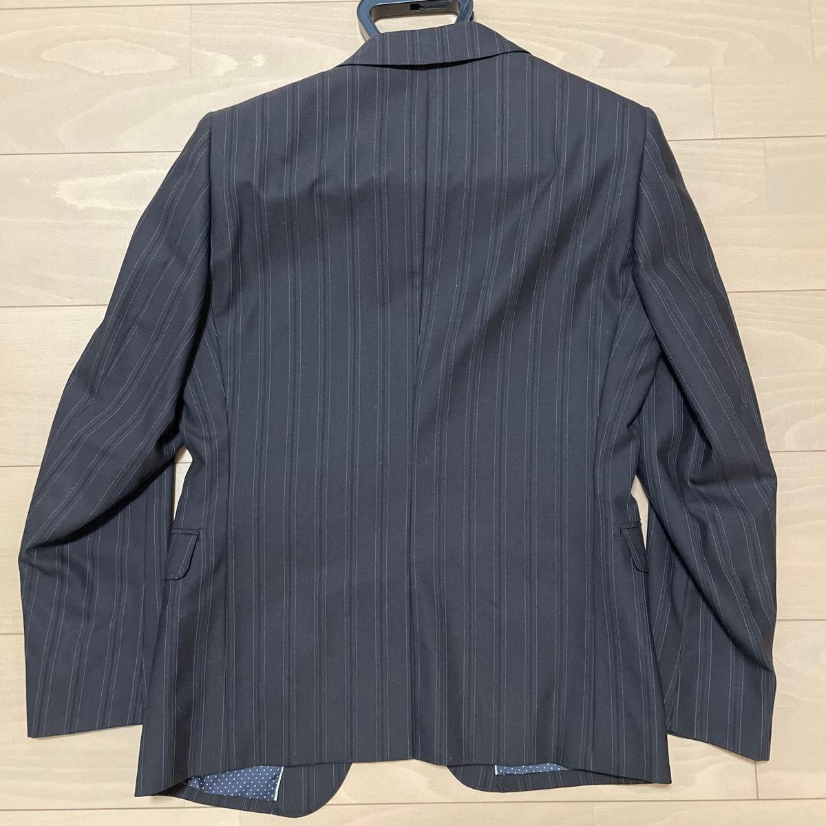 【青山】スーツ上下 YA-4 ストライプ 高品質品 ジャケット スラックス スーツ 上下 ブラウン ストライプ メンズ 洋服の青山 AOYAMA YA4