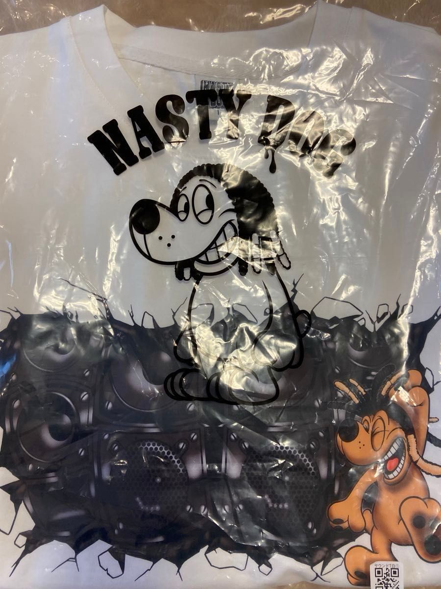 送料込み！NASTY DOG ナスティードッグ　２０２４年２月３日大阪POPUP限定Tシャツ　サイズ1 限定３００枚 匿名配送