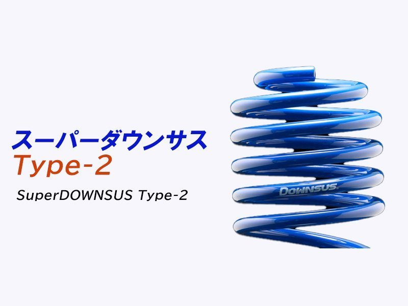 [エスペリア]UZS190 レクサスGS430_2WD 4.3L ベースモデル 右ハンドル車(H17/8～H19/9)用スーパーダウンサス Type-2