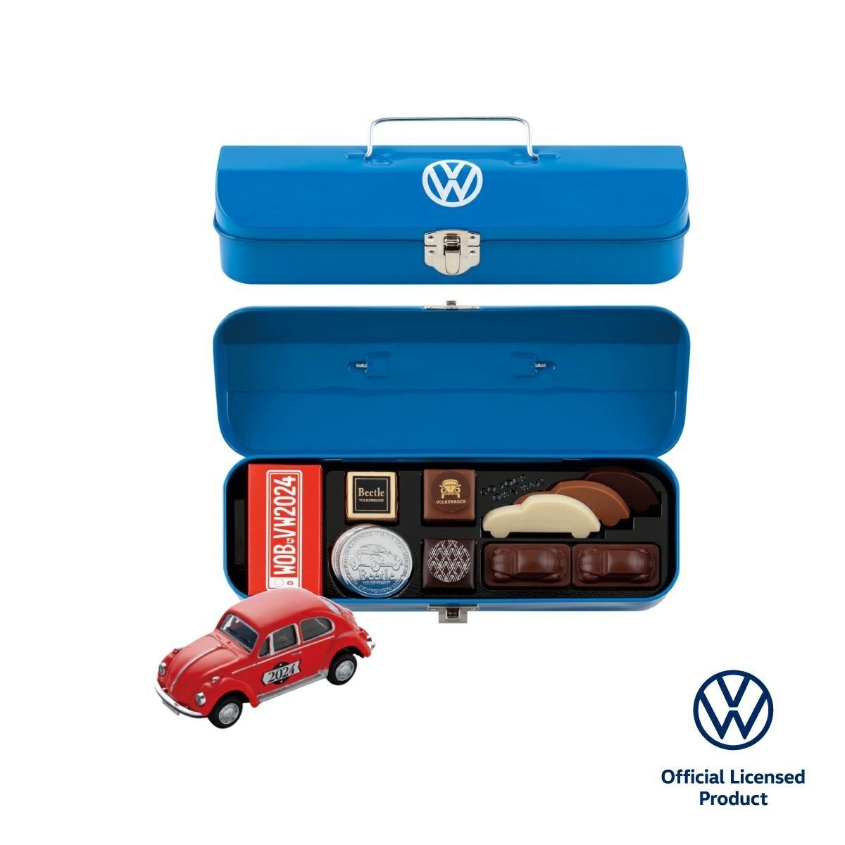 Beetle ビートル Volkswagen スチールコンテナ チョコレート Beetle ビートル Volkswagen スチールコンテナ チョコレート