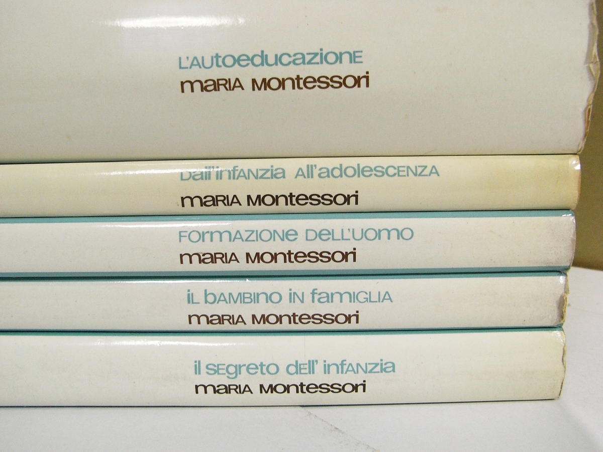 I/洋書 Maria Montessori 12冊まとめて garzanti 1970年- イタリア語 /マリア・モンテッソーリ/教育古本古書_画像3