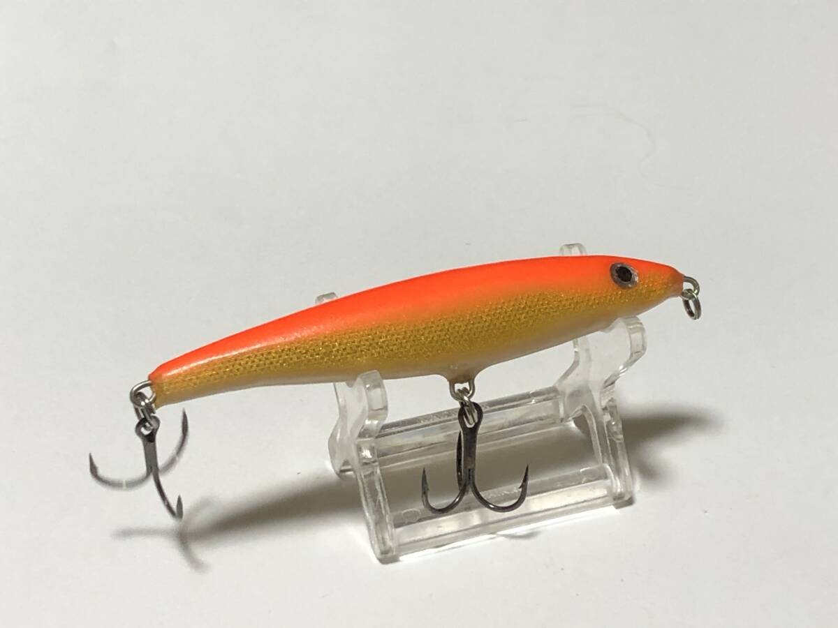 ラパラ ロングキャストミノーリップレス LCL RAPALA LONG CAST MINOOW LIPLESS オレンジ (検.フィンランド アイルランド オールド OLD)_画像3