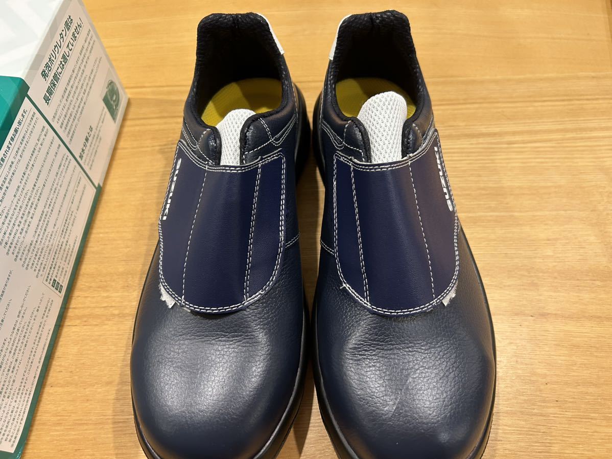 スズキ純正メカニック用安全靴新品保管品ミドリ安全静電安全靴26cmの画像1