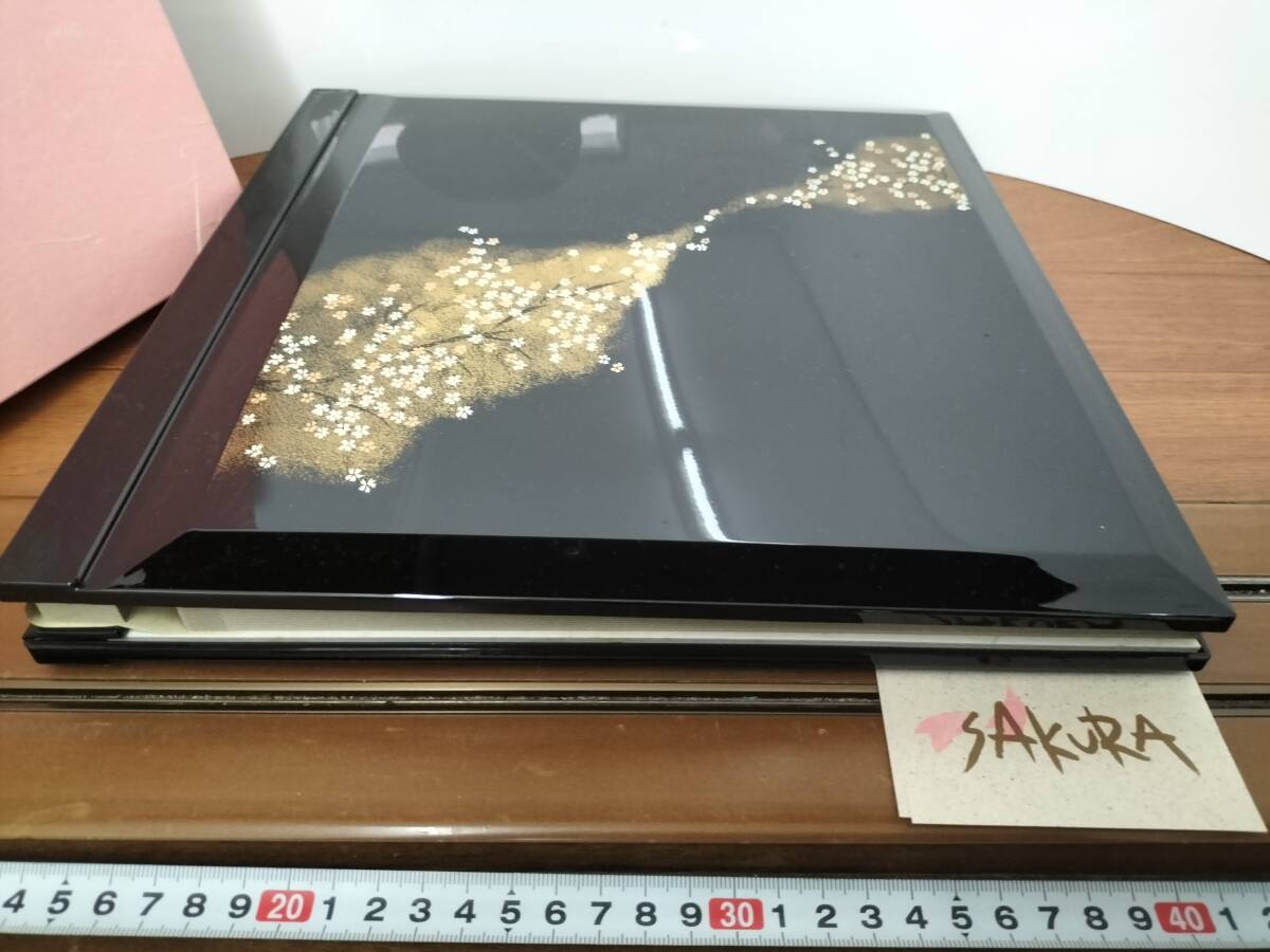 コレクション 昭和 レトロ アンティーク 高級アルバム 写真 飾り SAKURA 未使用の画像2