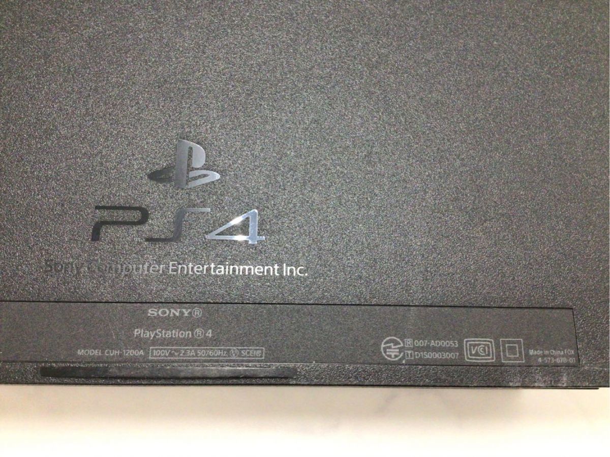 1円〜 ジャンク 初期化済 PlayStation4 PS4 CUH-1000A 本体、カメラ、HDMIケーブル_画像2