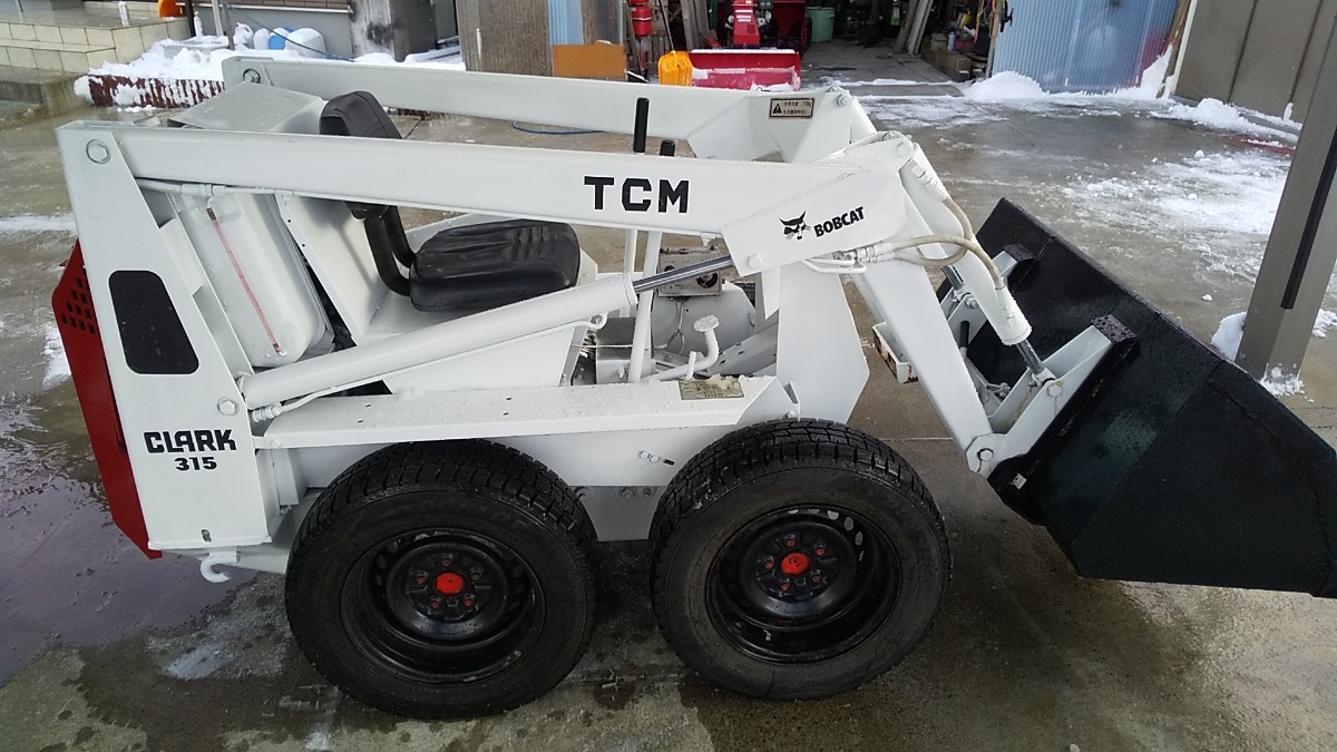 「ボブキャット TCM315 ディーゼル除雪車実働車」の画像2