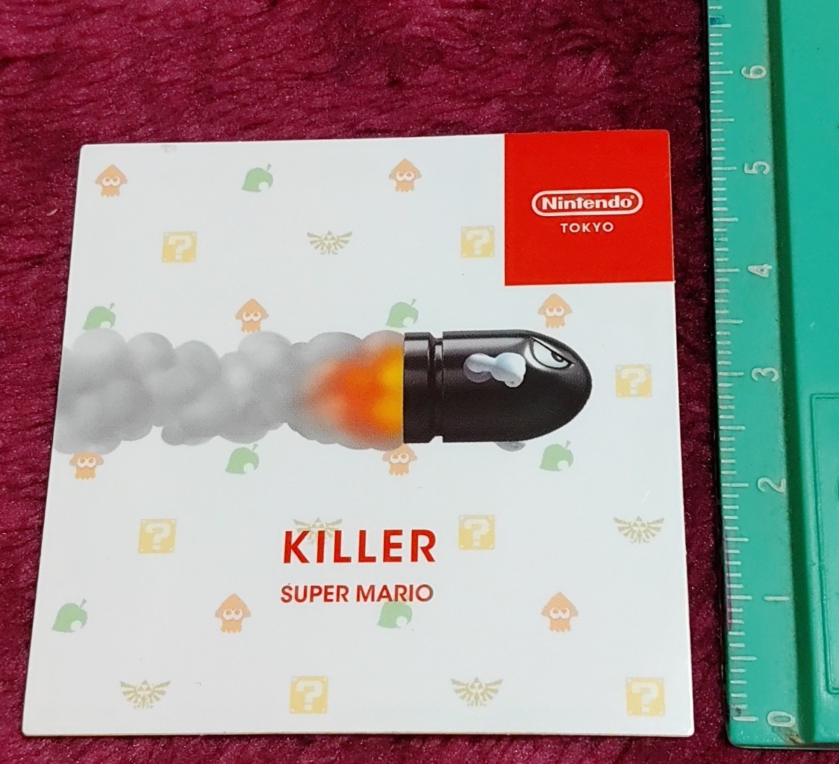 NintendoTOKYO KILLER ステッカー 非売品 配布シール スーパーマリオの画像1