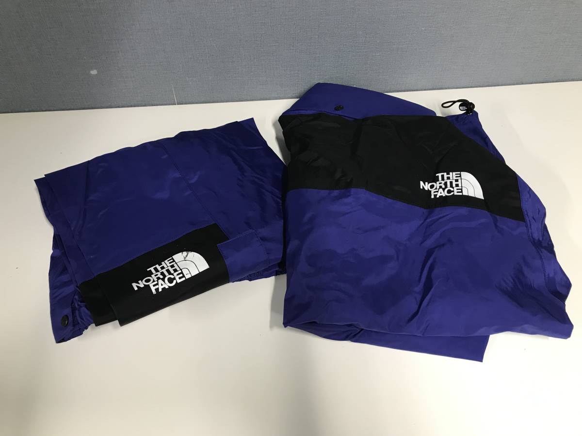 ★THE NORTH FACE★GORE-TEX★レインスーツ 上下セット★サイズ M★ノースフェイス マウンテンパーカー パンツ ズボン レインウェア 雨具★_画像1